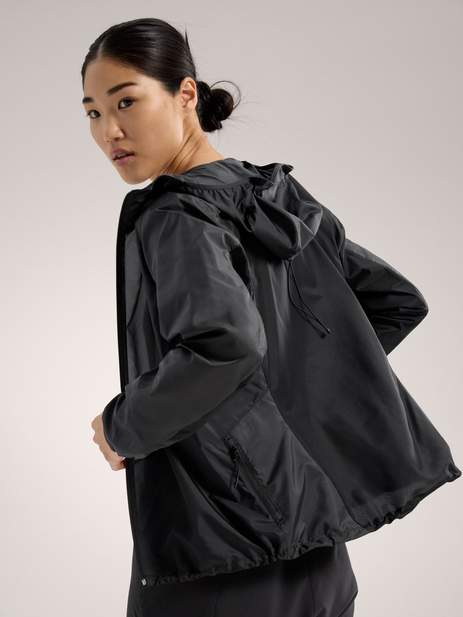 Arc'teryx Women's Norvan Windshell Hoody Black/Graphite